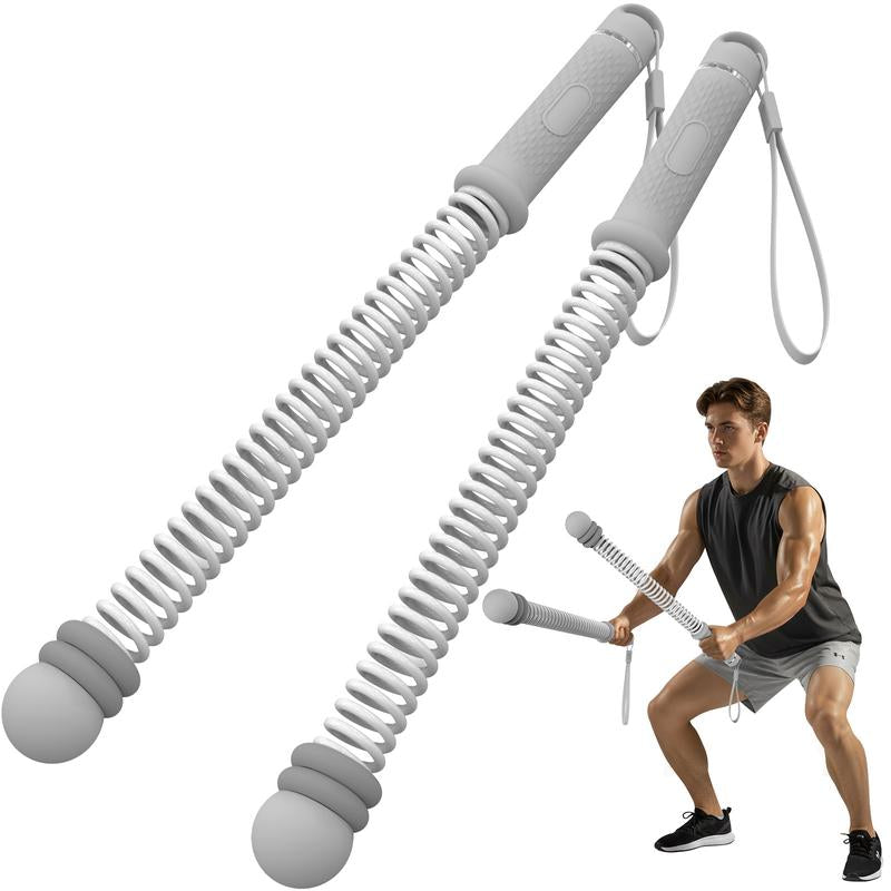 Cordless Battle Ropes for Home Gym - Portable HIIT Training Equipment for Men and Women - Ideal for Weighted Workouts and Fitness Gifts