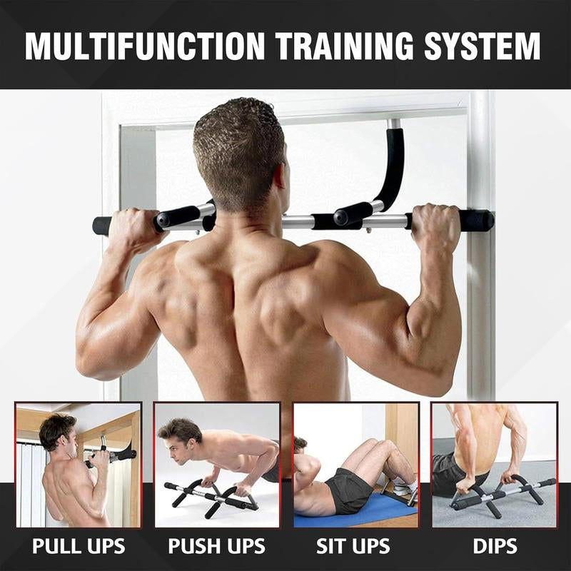 Doorway Pull up Bar, Home Gym Pull up Bar with Free Assembly Tool, Adjustable Portable Upper Body Fitness Workout for Home Gym