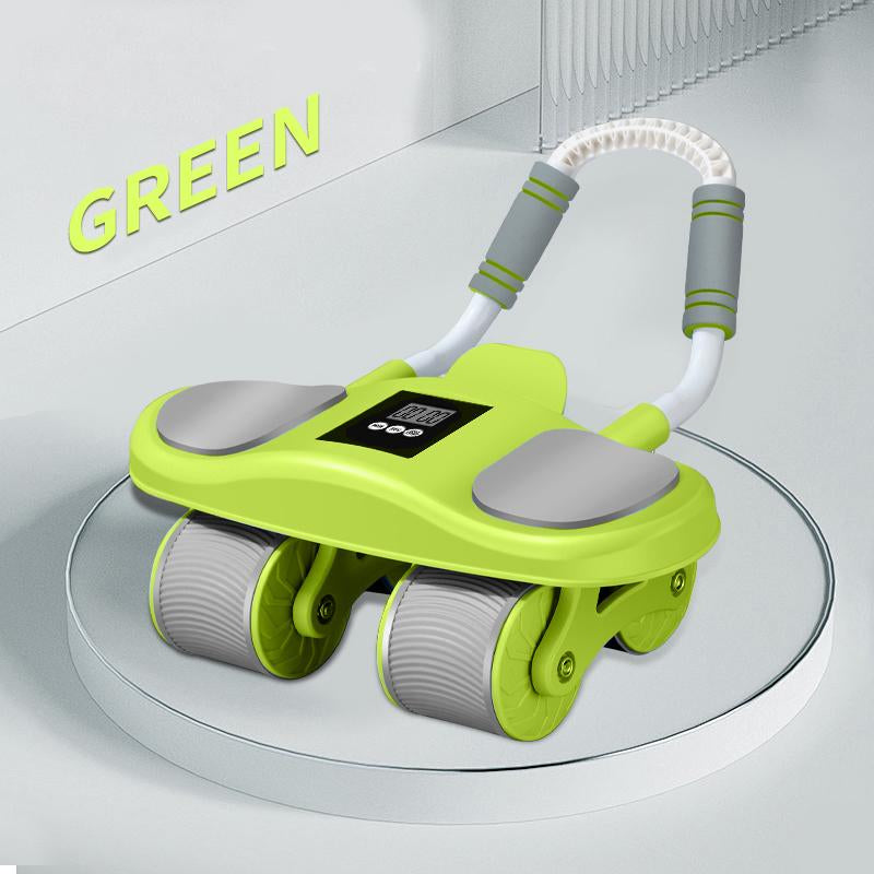 Abdominal Wheel Men'S and Women'Shome Elbow Brace Roller Exercise and Fitnessequipment Four-Wheel Healthy Belly Auto Reboundbelly Tuck and Roll