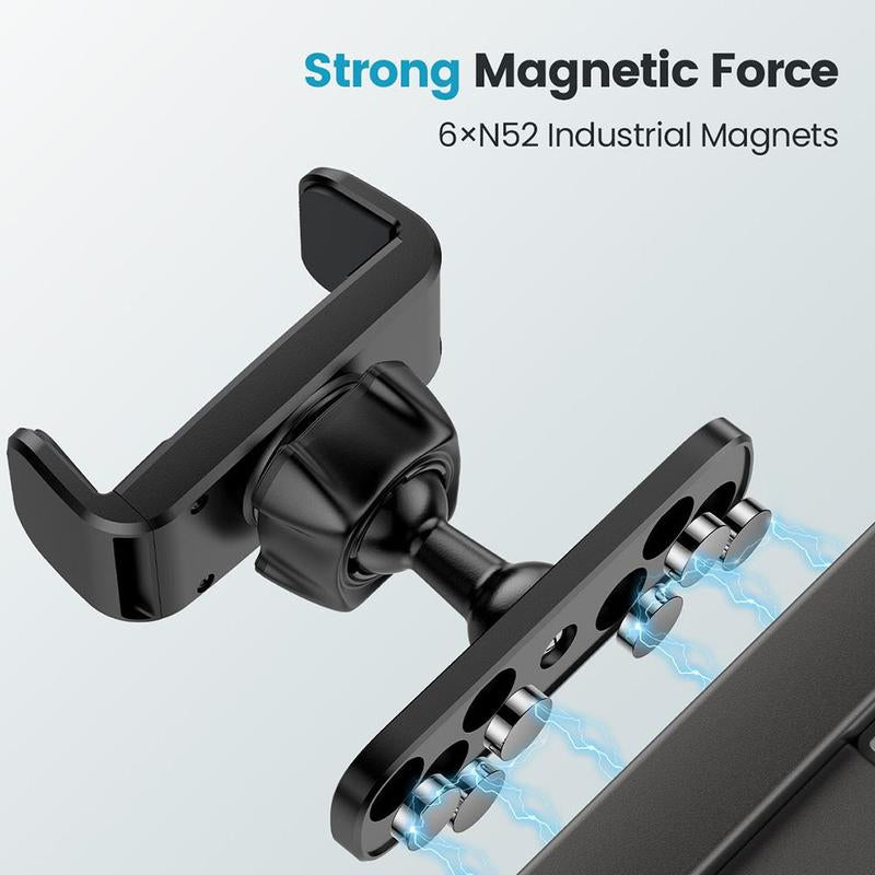 Gym Magnetic Phone Holder, 360° Adjustable Magnetic Phone Mount, Fitness Equipment Accessories for Home Gym