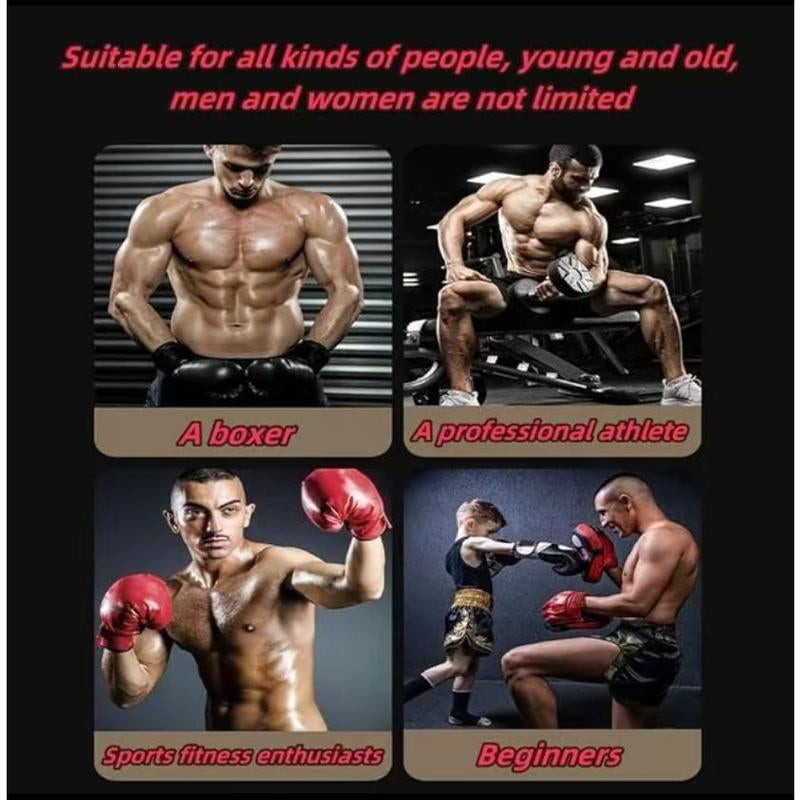 Adjustable Boxing Reflex Training Ball with Textured Grip for Enhanced Speed and Agility - Ideal Gift for Boxing Enthusiasts and Martial Arts Practitioners - Durable PU/Rubber Material